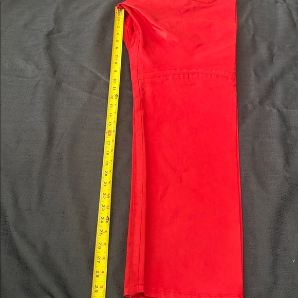 Balmain Red Quilted Joggers ( New ) - Picture 9 of 11